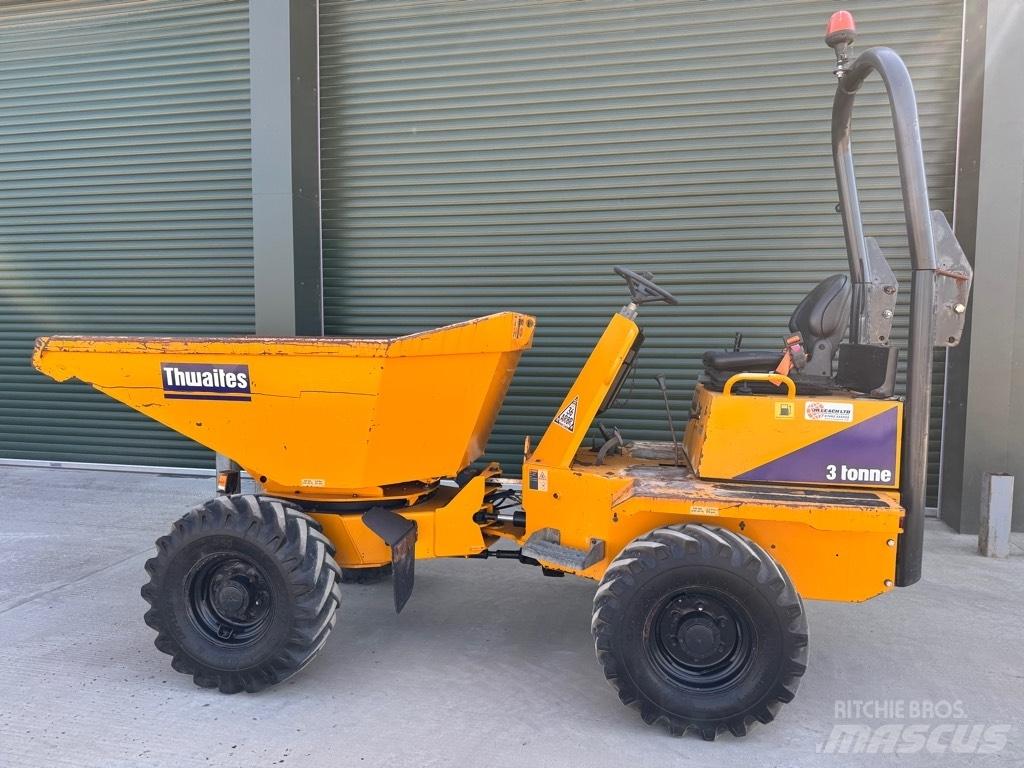 Thwaites 3 tonne Dumpers de obras