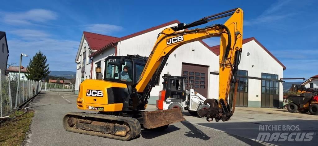 JCB 86C-1 Escavadoras Midi 7t - 12t