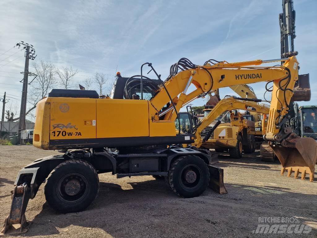 Hyundai R 170 W Escavadoras de rodas