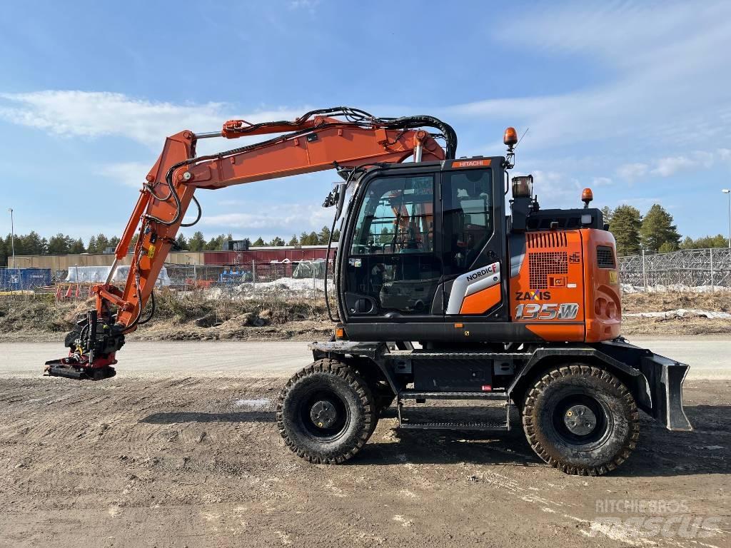 Hitachi ZX135W-7 Escavadoras de rodas