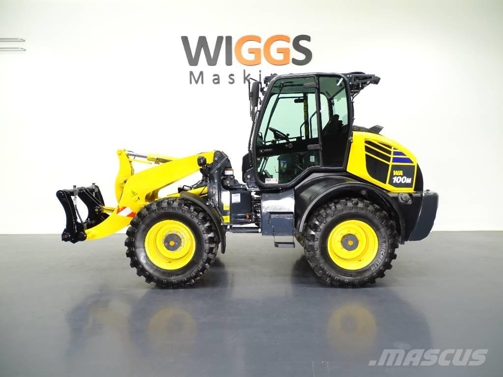 Komatsu WA 100 M-8 Pás carregadoras de rodas