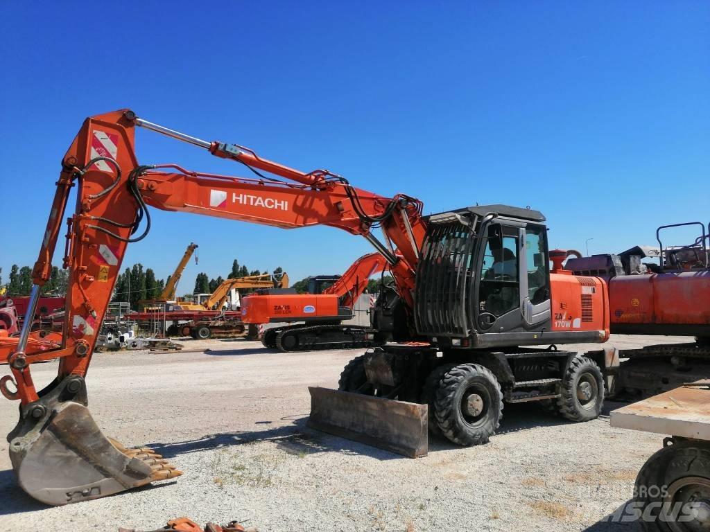 Hitachi ZX 170 W-3 Escavadoras de rodas