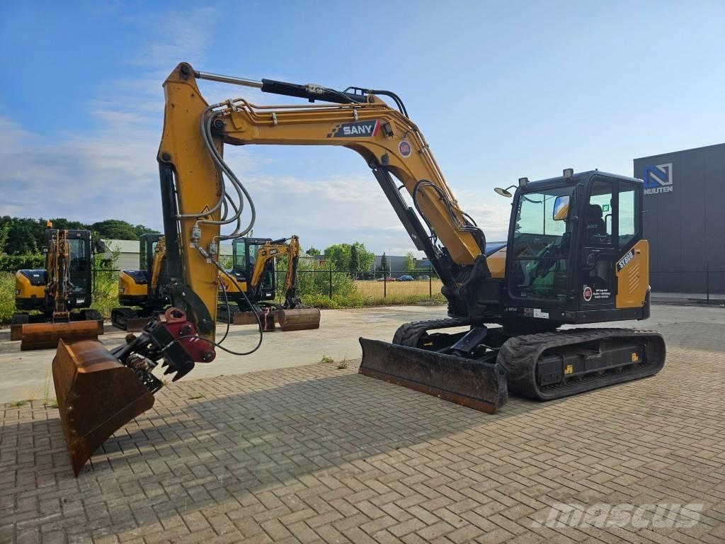 Sany SY 80 U Escavadoras Midi 7t - 12t