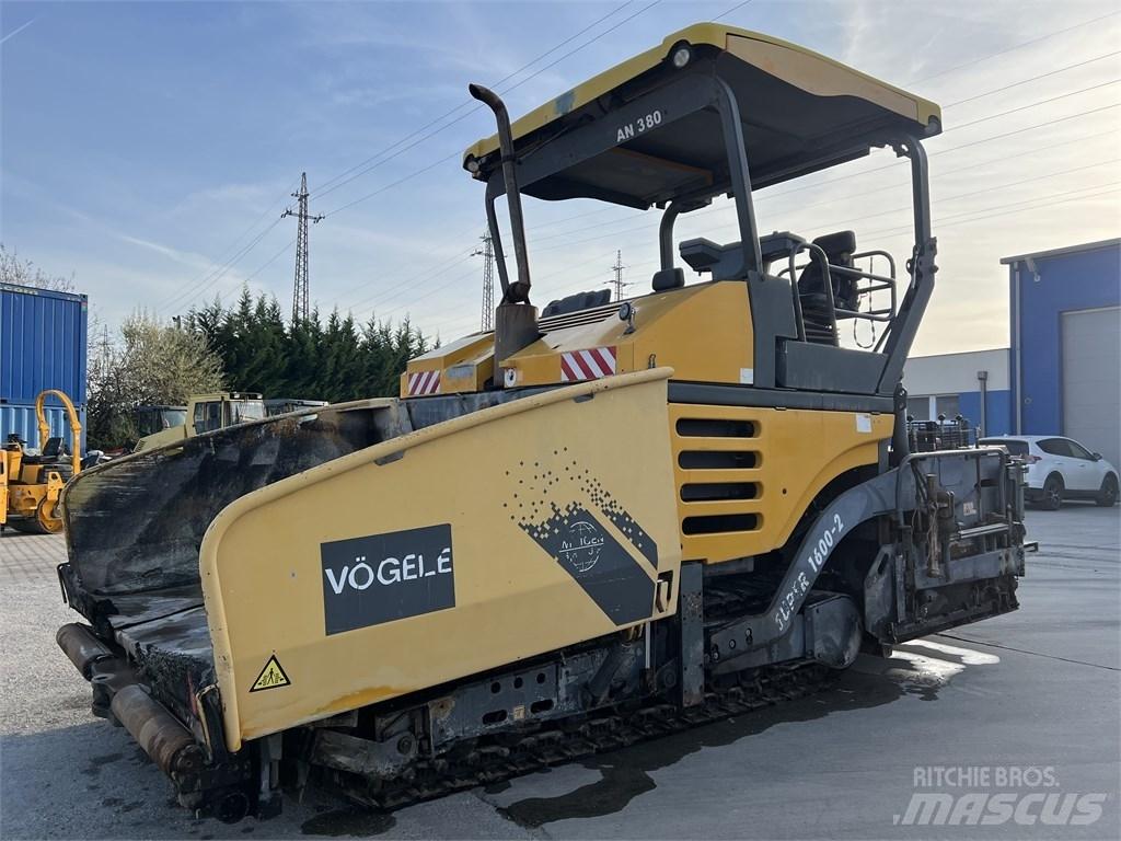 Vögele S 1600-2 Pavimentadoras de asfalto