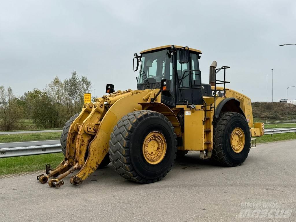 CAT 980H Pás carregadoras de rodas