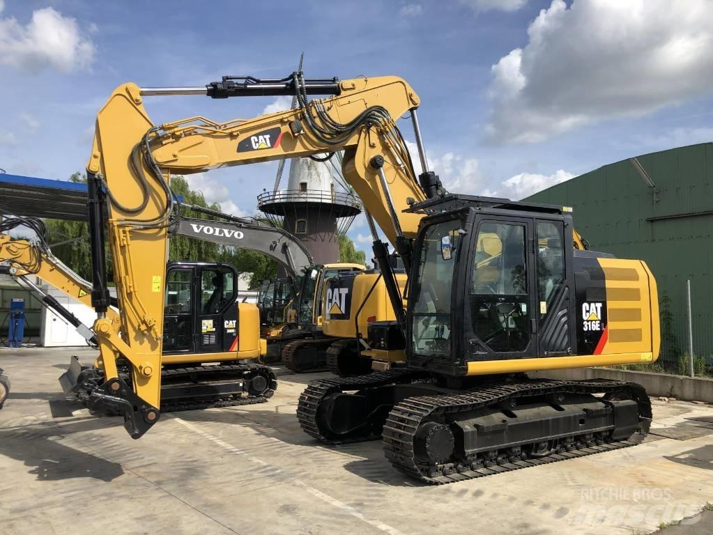 CAT 316 EL EPA Escavadoras de rastos