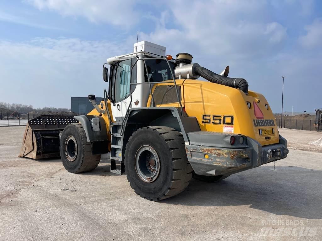 Liebherr 550 CDC + BSS Pás carregadoras de rodas