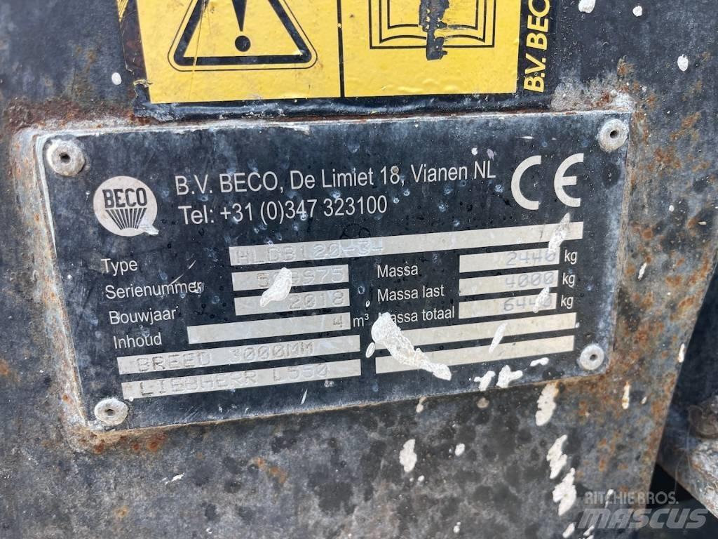 Liebherr 550 CDC + BSS Pás carregadoras de rodas