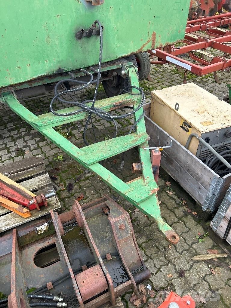  Blokvogn 4 hjulet Semi Reboques Carga Baixa