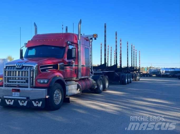 Doepker B-KING Reboques de transporte de troncos