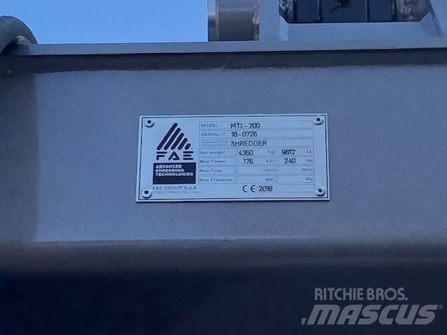 FAE MTL 200 Outros equipamentos construção via