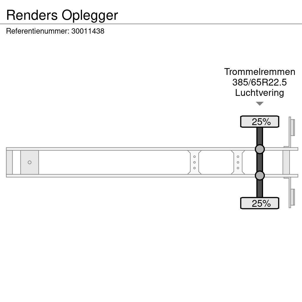 Renders Oplegger Semi-Reboques Caixa Fechada