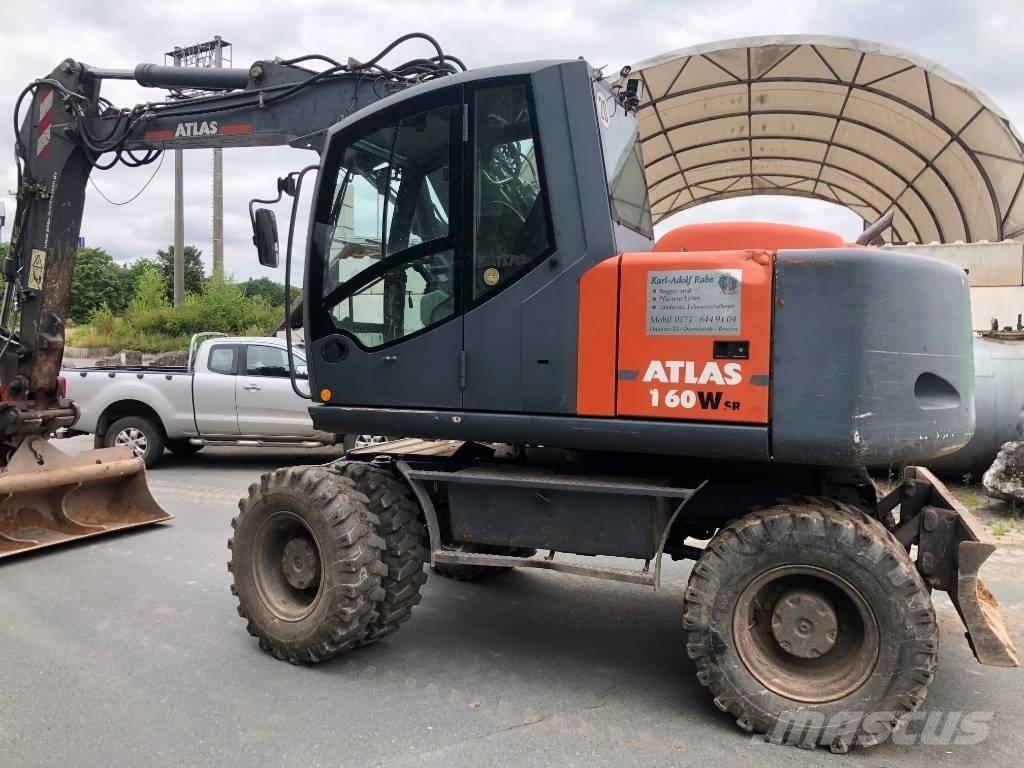 Atlas 160 WSR Escavadoras de rodas