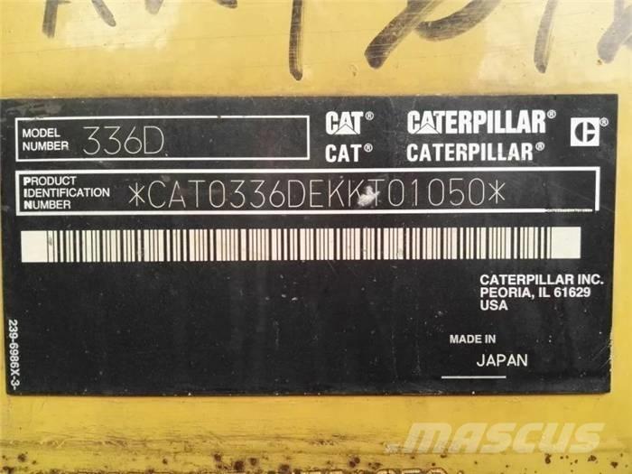 CAT 336 D Escavadoras de rastos