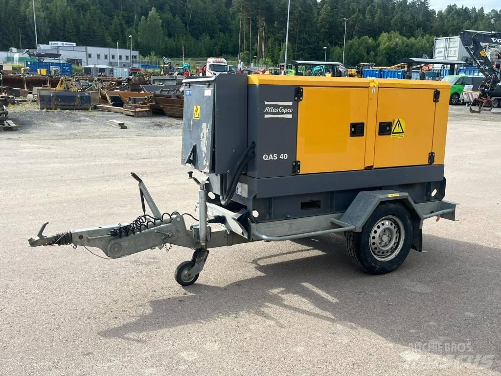 Atlas Copco QAS 40 Geradores Diesel