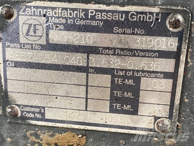 Hitachi ZF 4WG-210 Transmissão