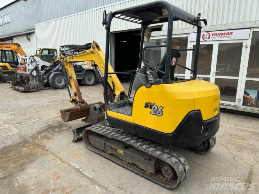 Yanmar SV26 (00572) Mini Escavadoras <7t
