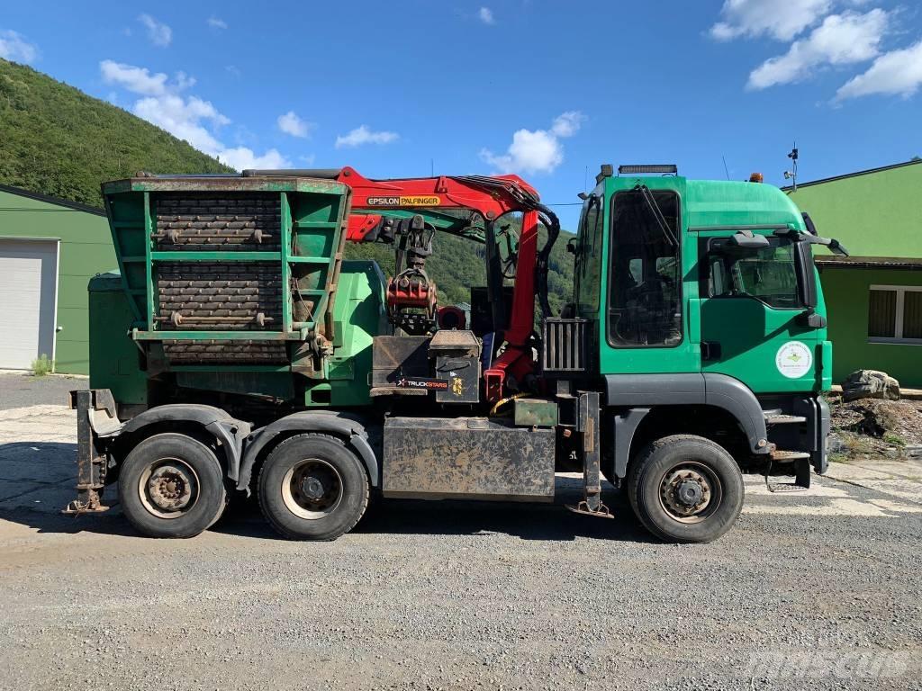 MAN - JENZ TGS 6x4 Estilhaçadoras florestais
