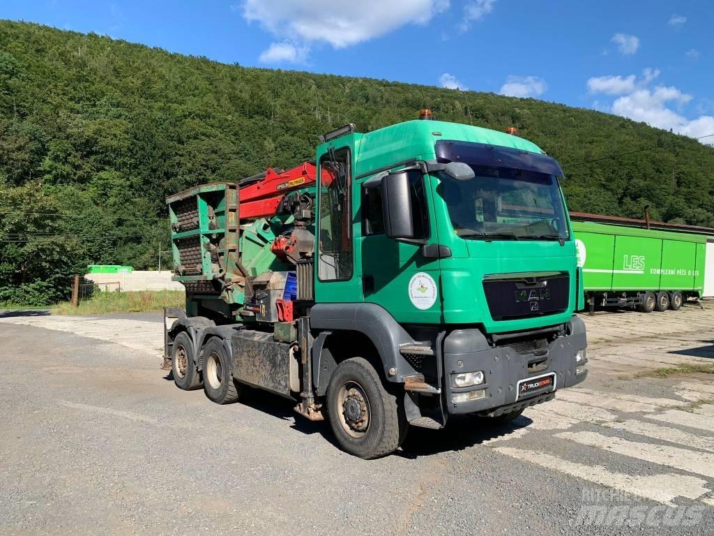 MAN - JENZ TGS 6x4 Estilhaçadoras florestais