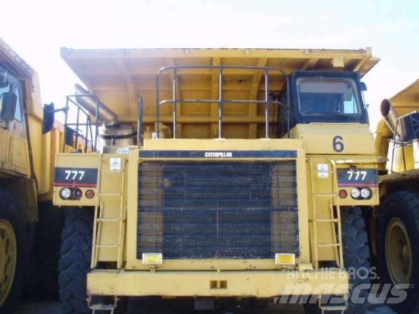CAT 777 Camiőes dumper basculantes rígidos