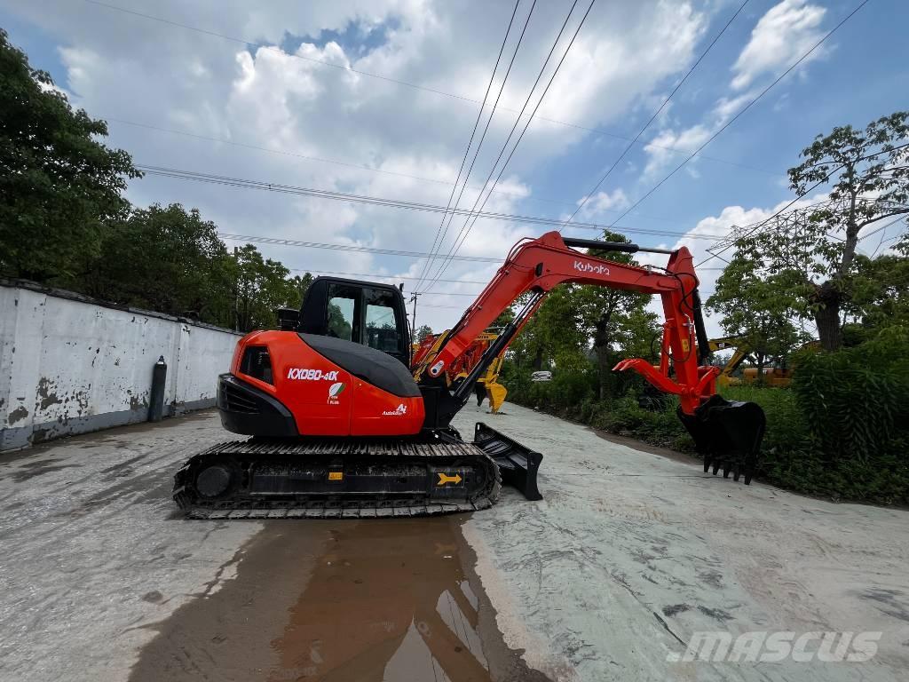 Kubota KX 080-4 CX Mini Escavadoras <7t