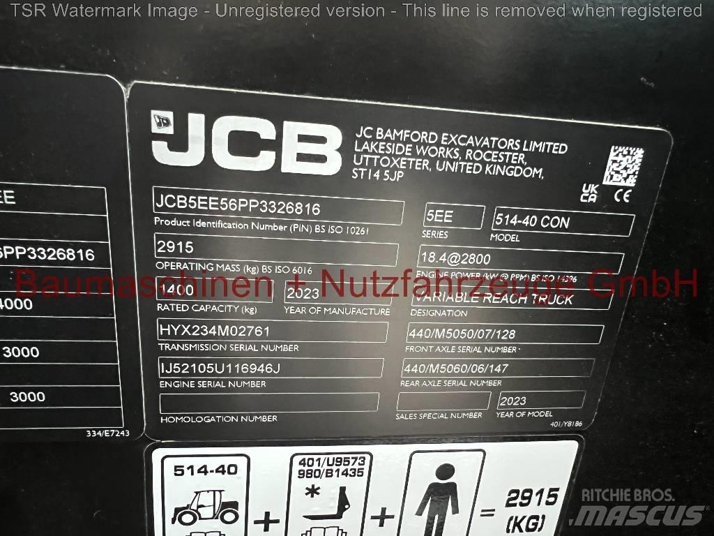 JCB 514-40 CTC -Demo- Manipuladores telescópicos