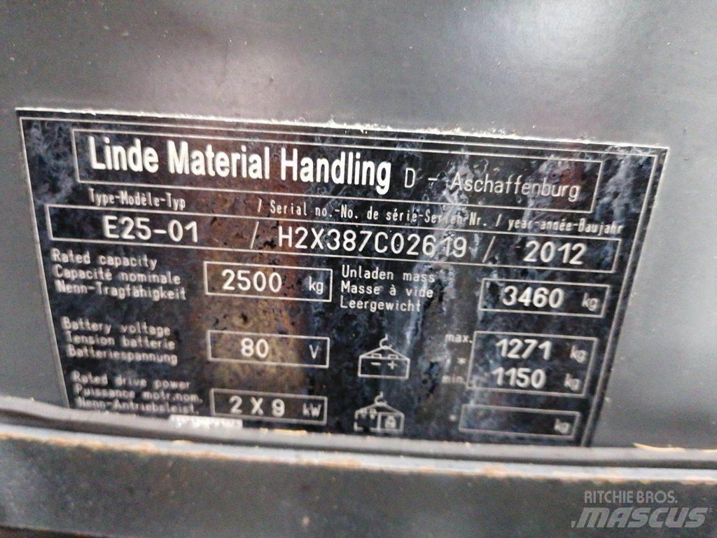 Linde E25-01 Empilhadores eléctricos