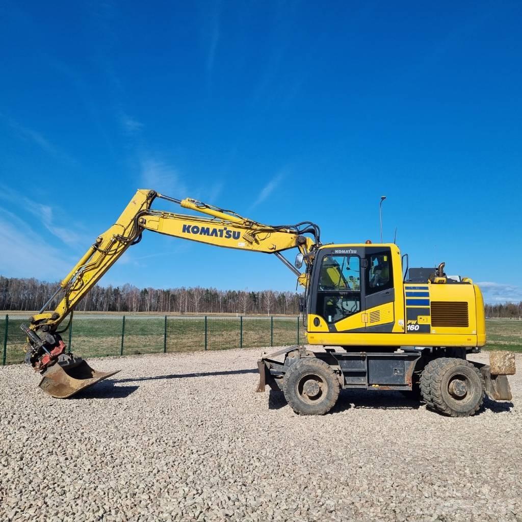 Komatsu PW160 - 11 Escavadoras de rodas