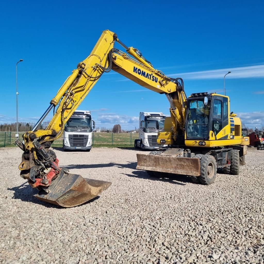 Komatsu PW160 - 11 Escavadoras de rodas