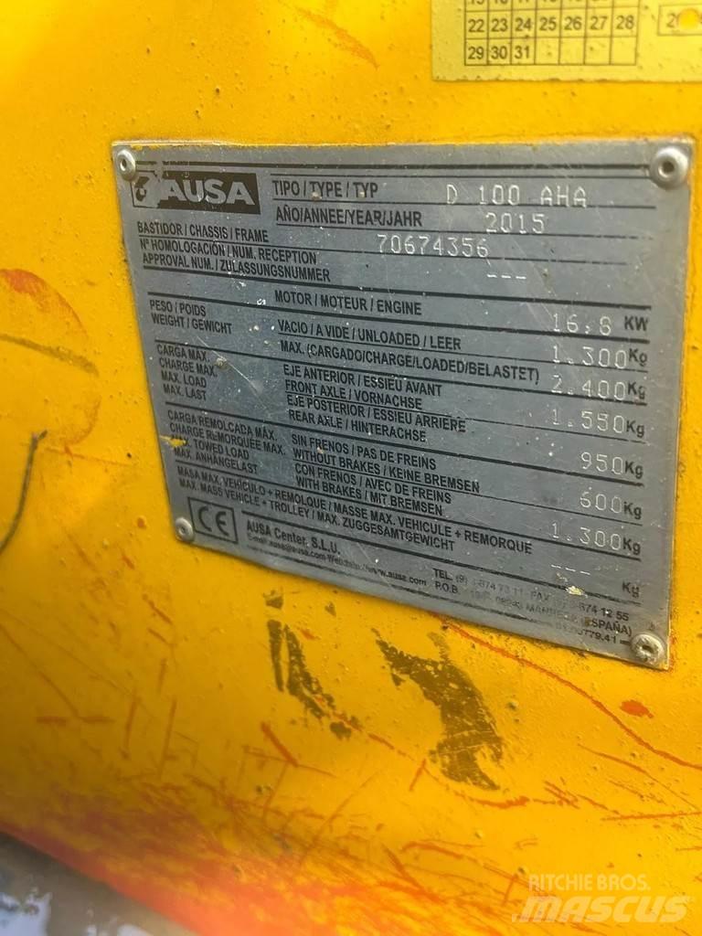 Ausa D100 Dumpers de obras