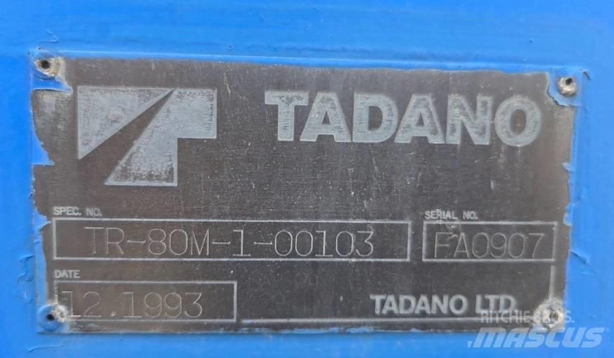 Tadano TR 80 M-1 Gruas Fora-de-estrada