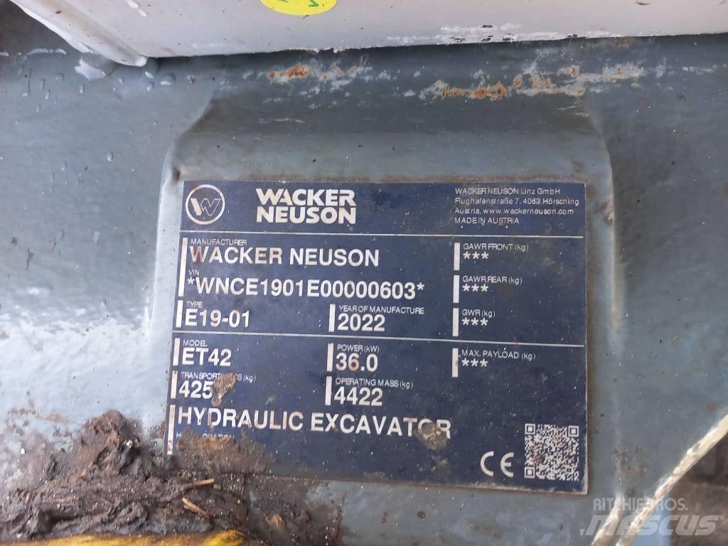 Wacker Neuson ET42 Escavadoras de rastos