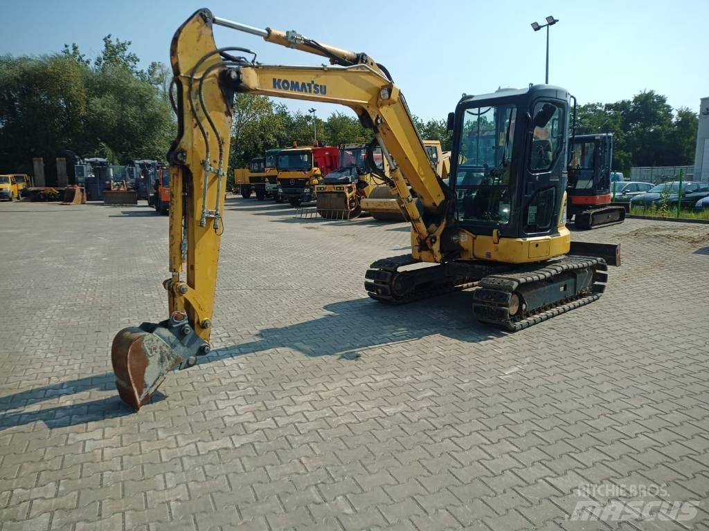 Komatsu PC 55 MR Mini Escavadoras <7t