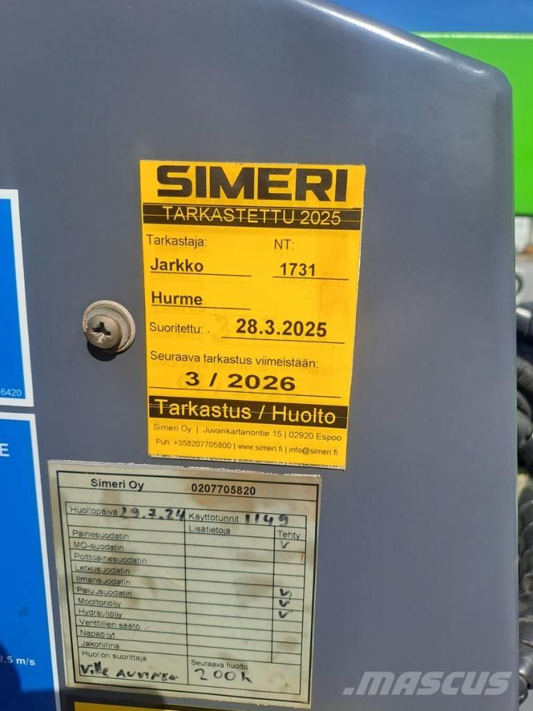 Leguan 125 Plataformas de braço compactas auto-propulsão