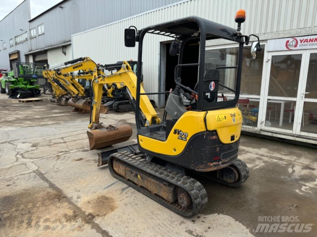 Yanmar SV22 (01319) Mini Escavadoras <7t