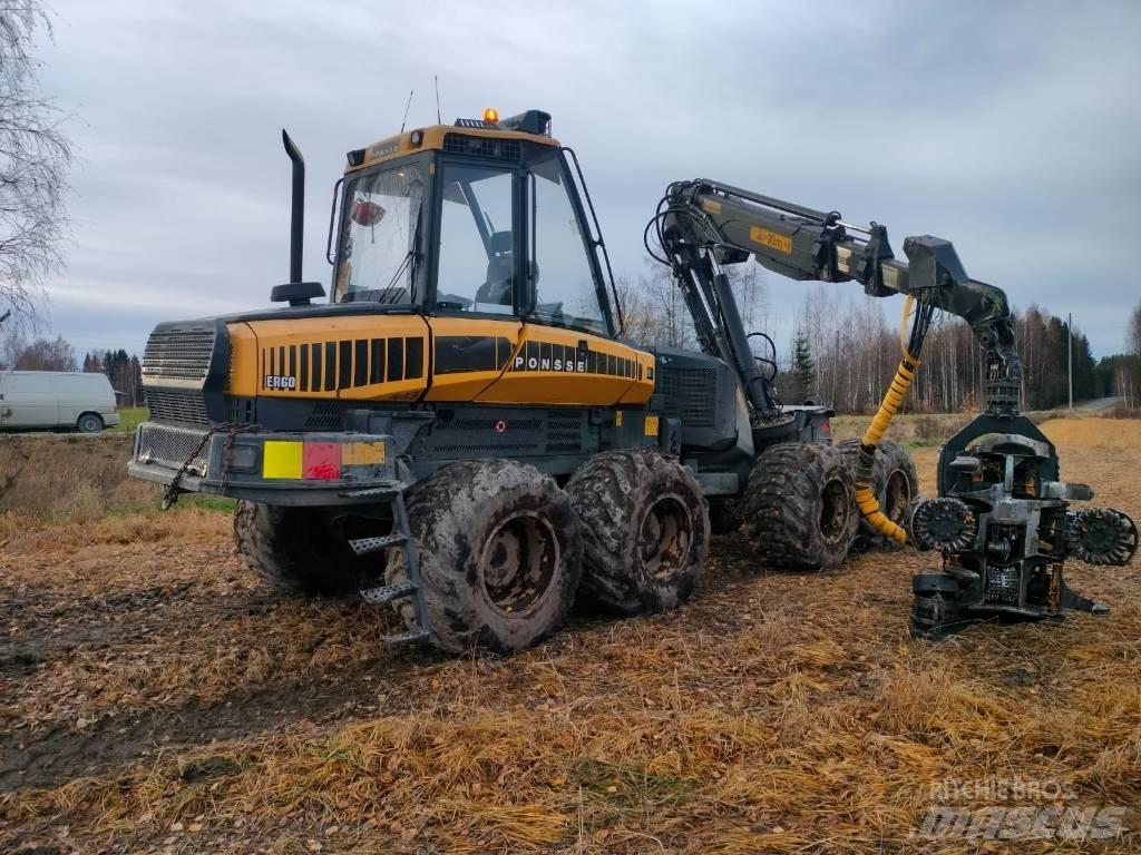 Ponsse Ergo 8W Processadores florestais