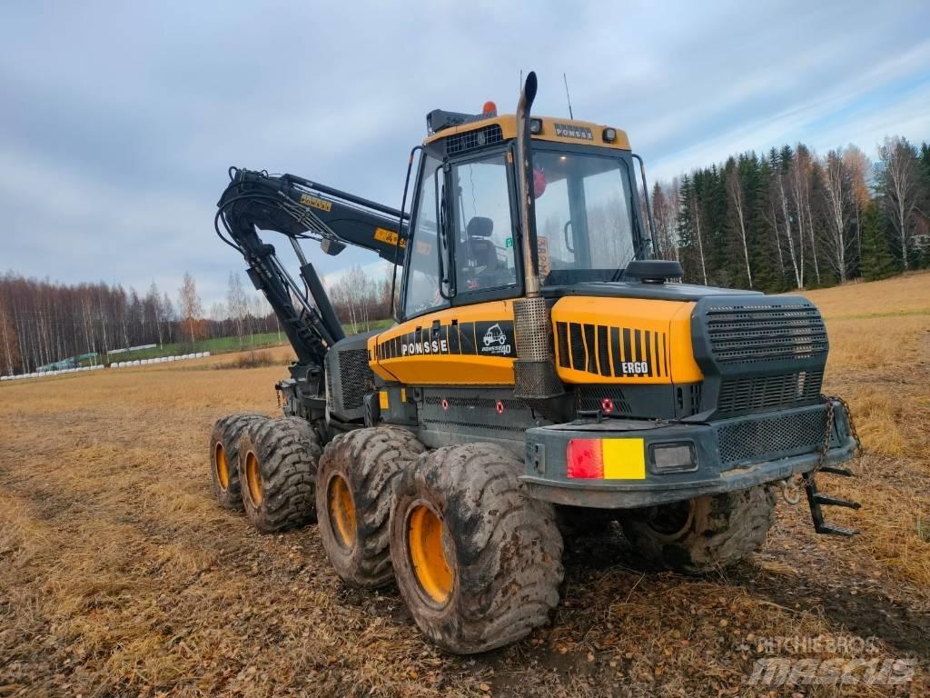 Ponsse Ergo 8W Processadores florestais