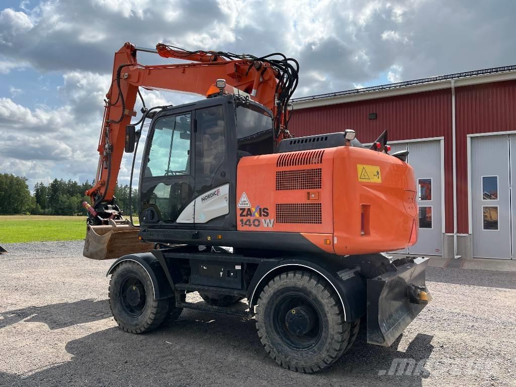 Hitachi ZX 140 W-5 Escavadoras de rodas