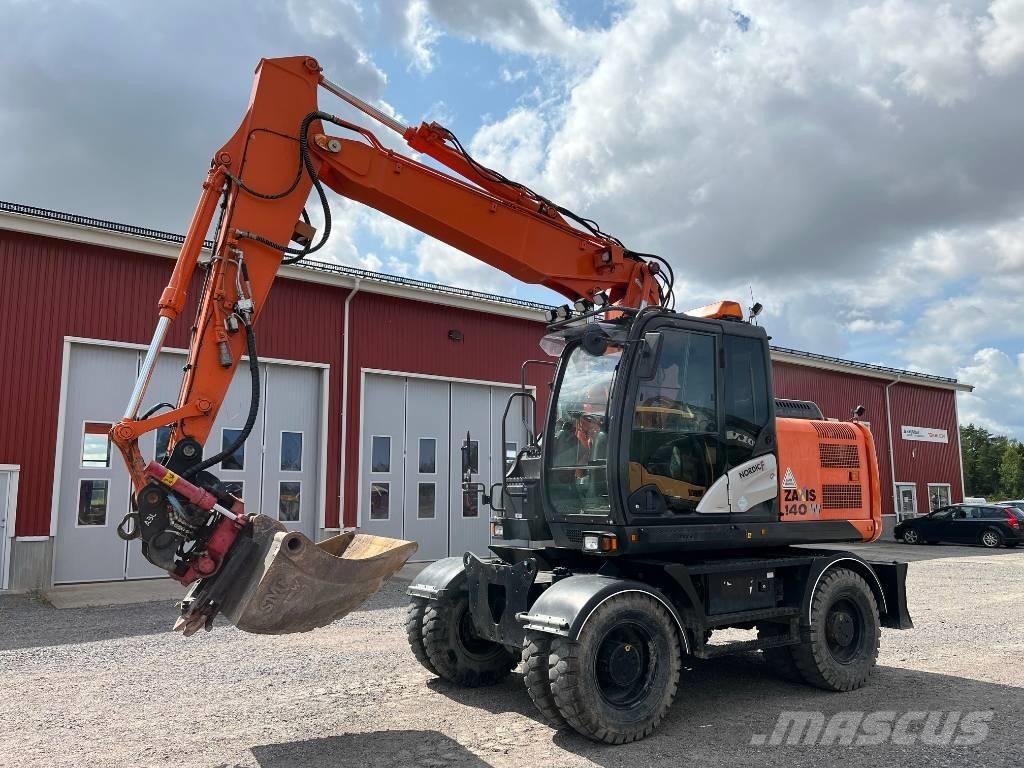 Hitachi ZX 140 W-5 Escavadoras de rodas