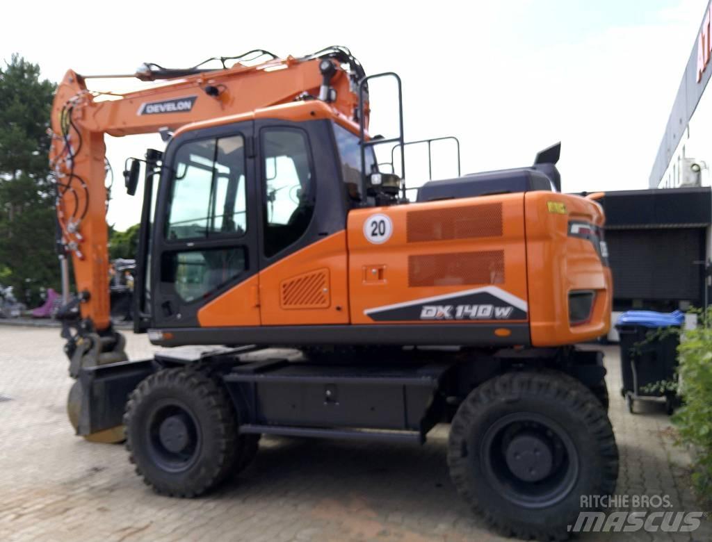 Doosan DX140W-7 Escavadoras de rodas