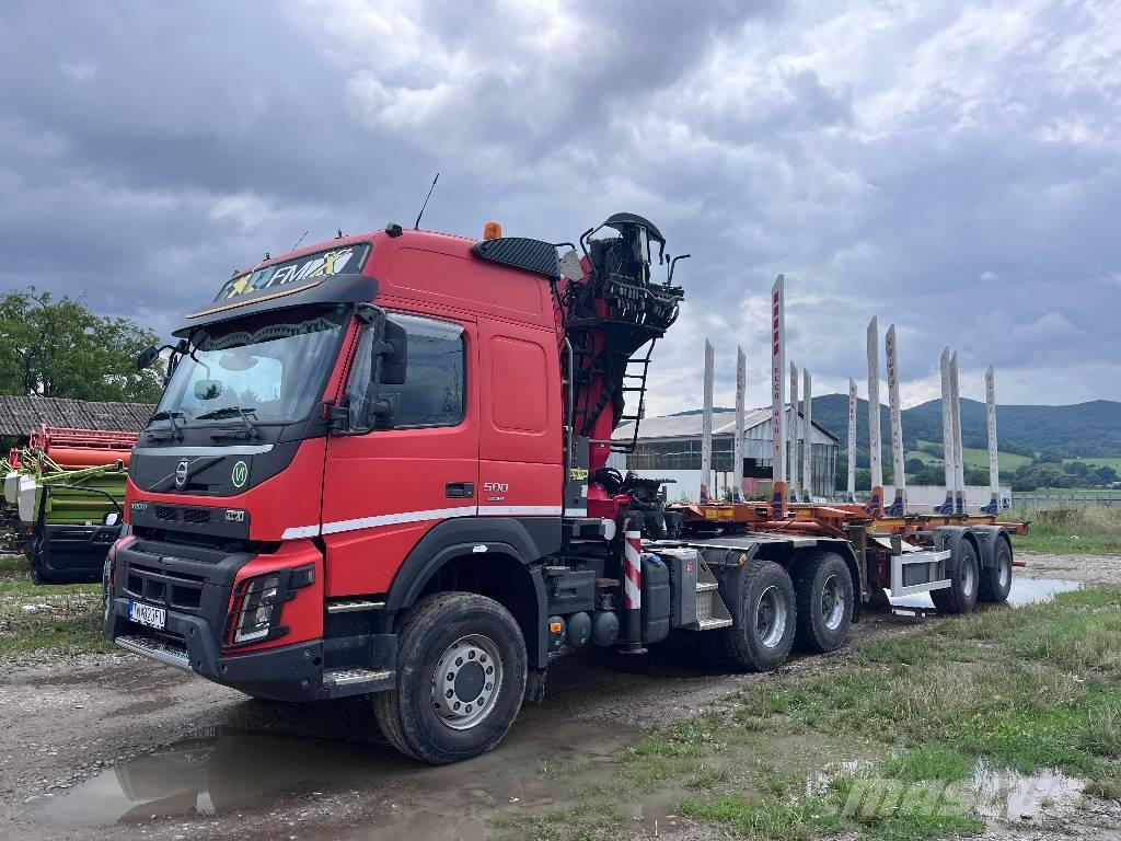 Volvo FMX 500 Camiões de transporte de troncos