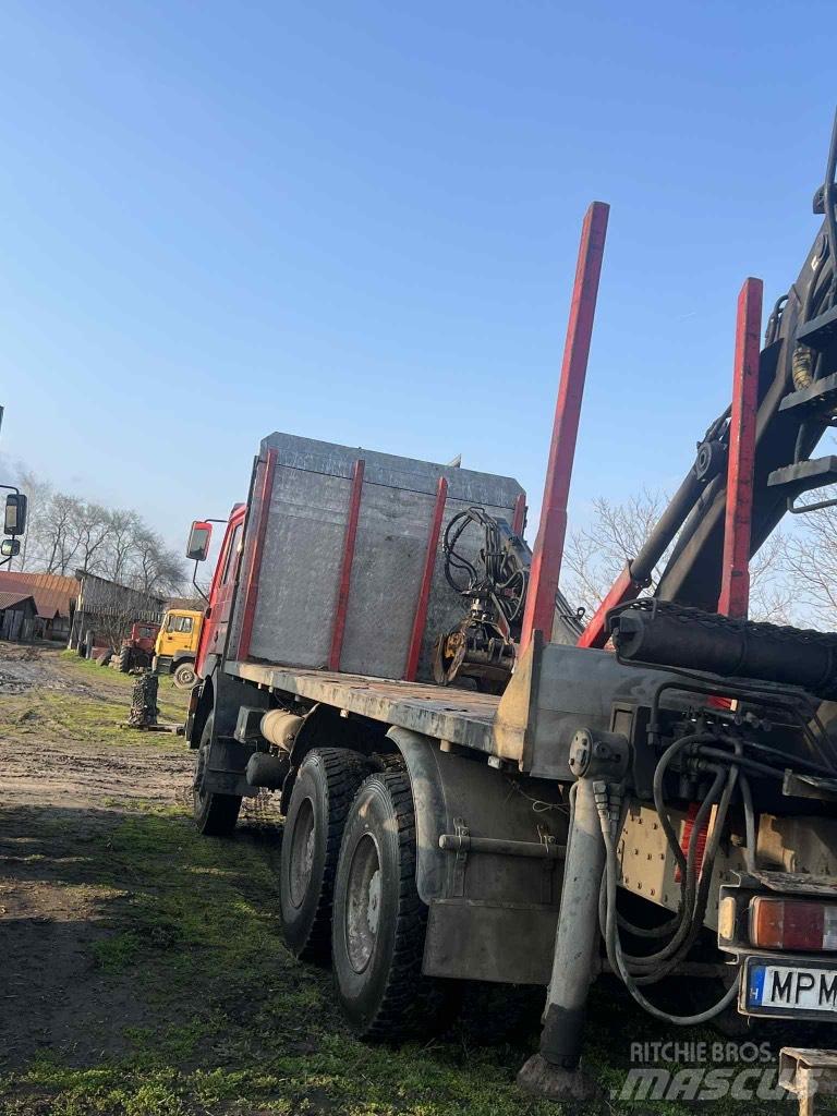 MAN F 2000 Camiões de transporte de troncos