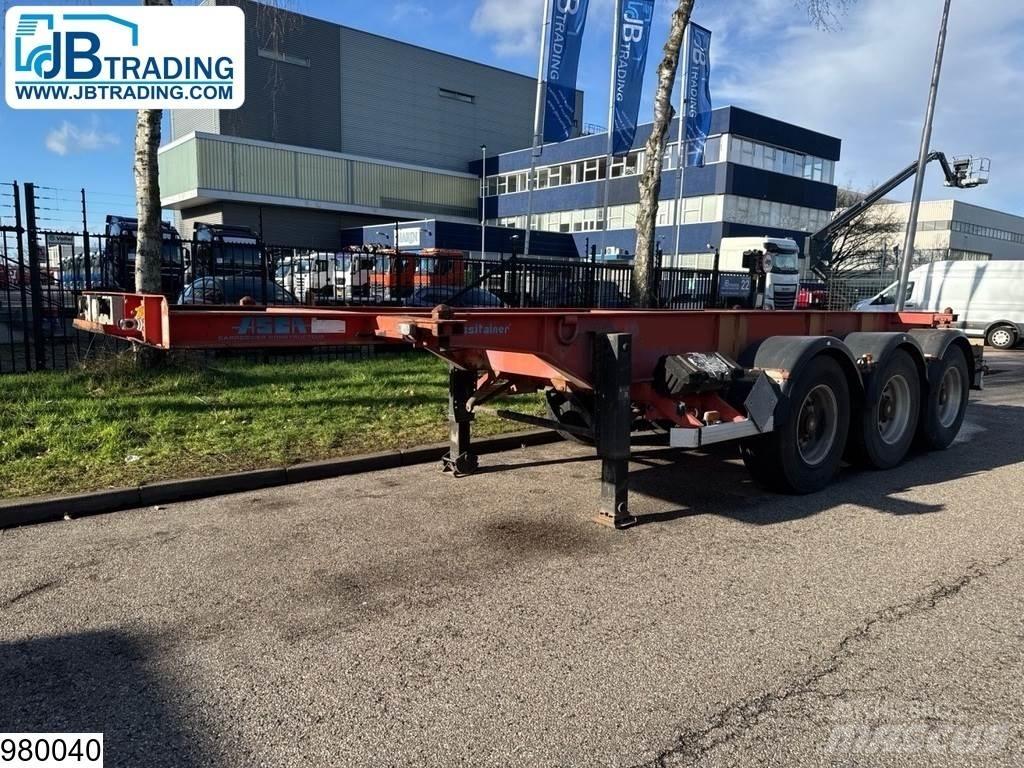 Asca Chassis 20 ft Semi Reboques Porta Contentores