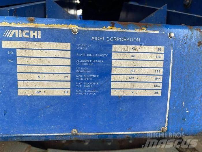 Aichi SR 18A Elevadores braços Telescópicos
