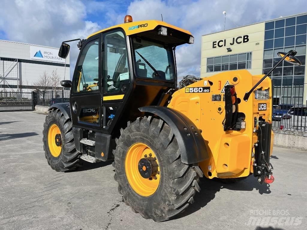JCB 560-80 AGRI PRO Manipuladores telescópicos