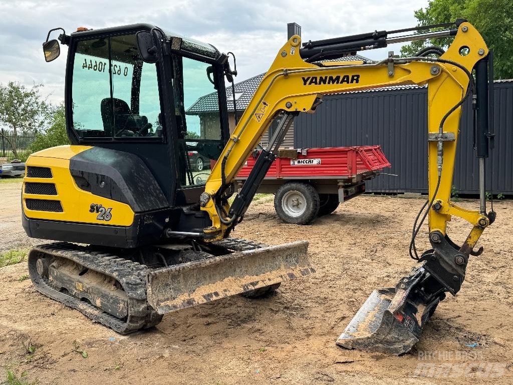 Yanmar SV 26 Mini Escavadoras <7t