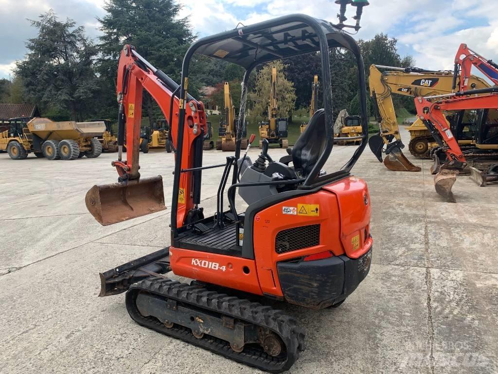 Kubota KX 018-4 Mini Escavadoras <7t