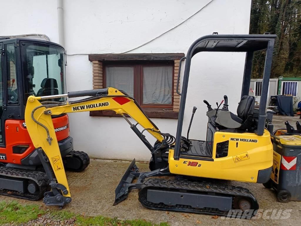 New Holland E 18 B Mini Escavadoras <7t