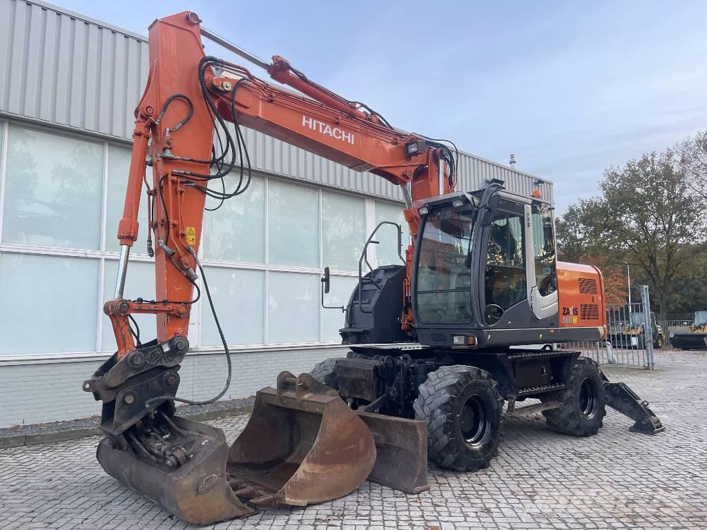 Hitachi ZX 140 W-3 Escavadoras de rodas