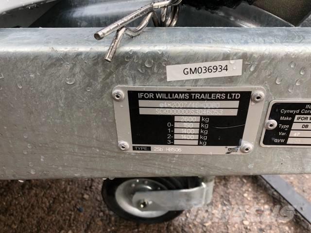 Ifor Williams HB 506 Semi Reboques Transporte Animais